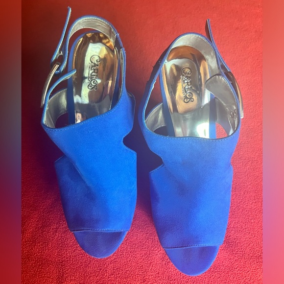 NWOB Carlos Santana wedges size 9 - Picture 5 of 6